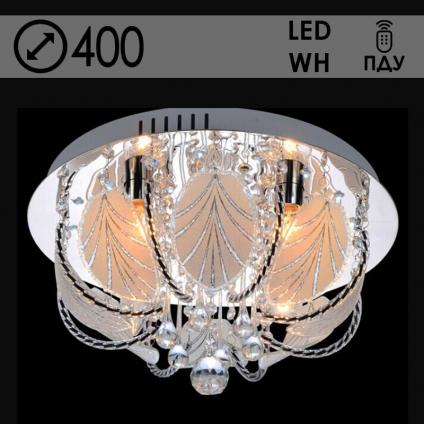 Люстра 5139/400 CR хром 4х40W E14 LED-WT ПДУ d400, 24